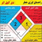 علائم ایمنی لوزی خطر دی اتیل اتر